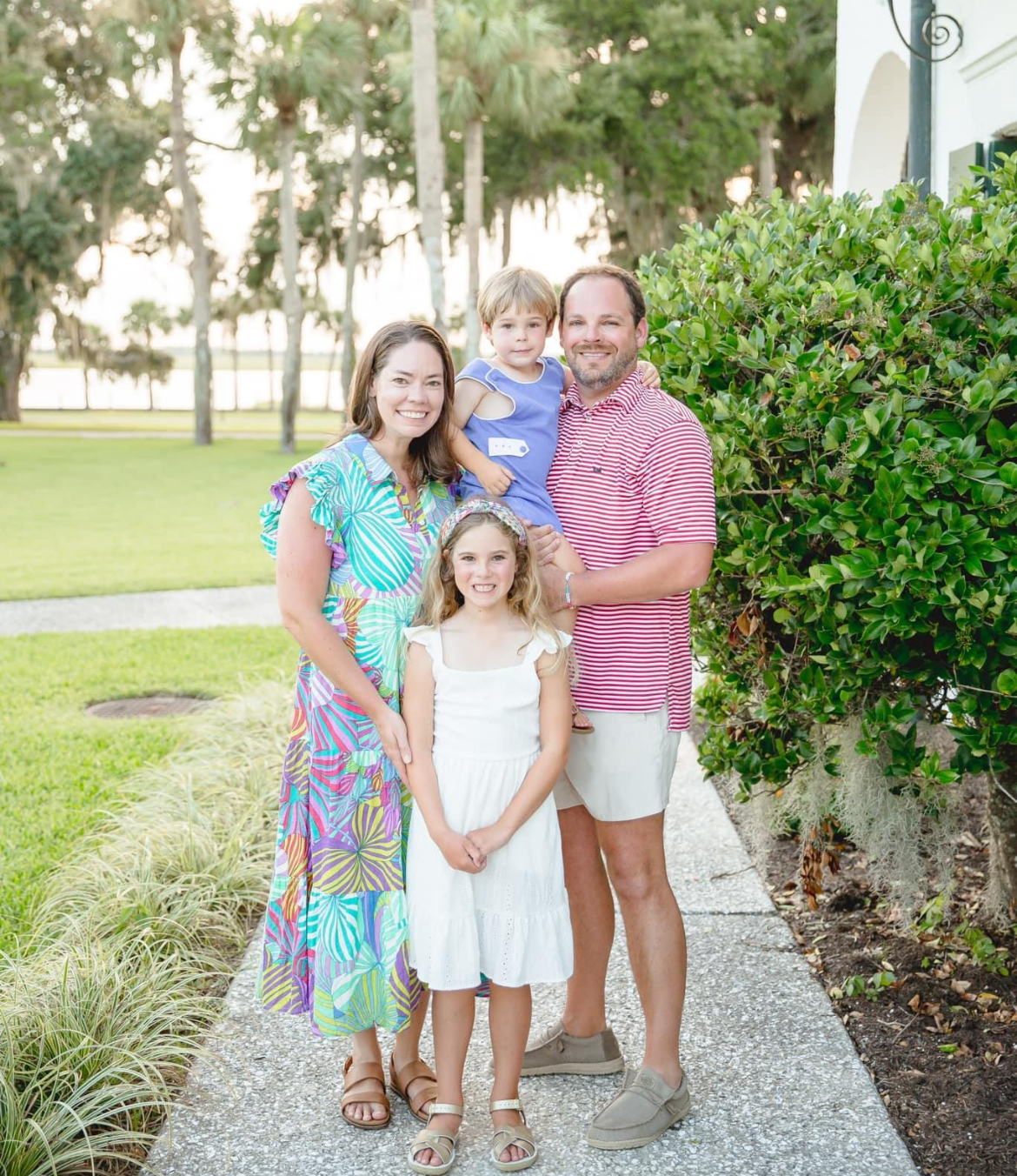 simon peed law with family about page