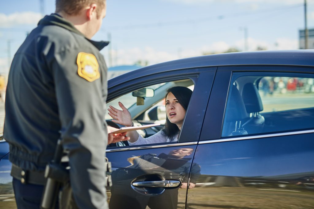 Pulled over by police