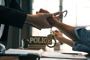 police-arrested-the-suspect-and-handcuffed-him-to-2023-11-27-04-59-11-utc